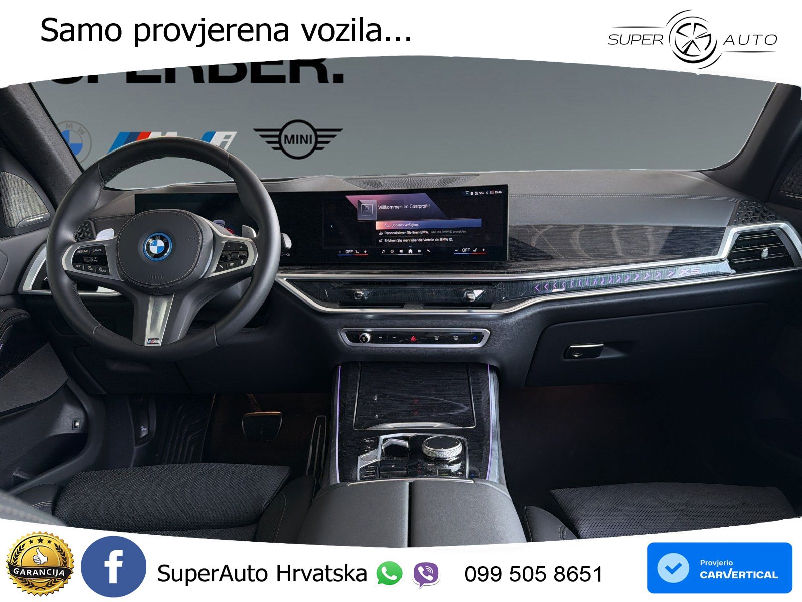 BMW X5 50e (489 KS) xDrive Steptronic M Sport LED+GR SJED+ACC