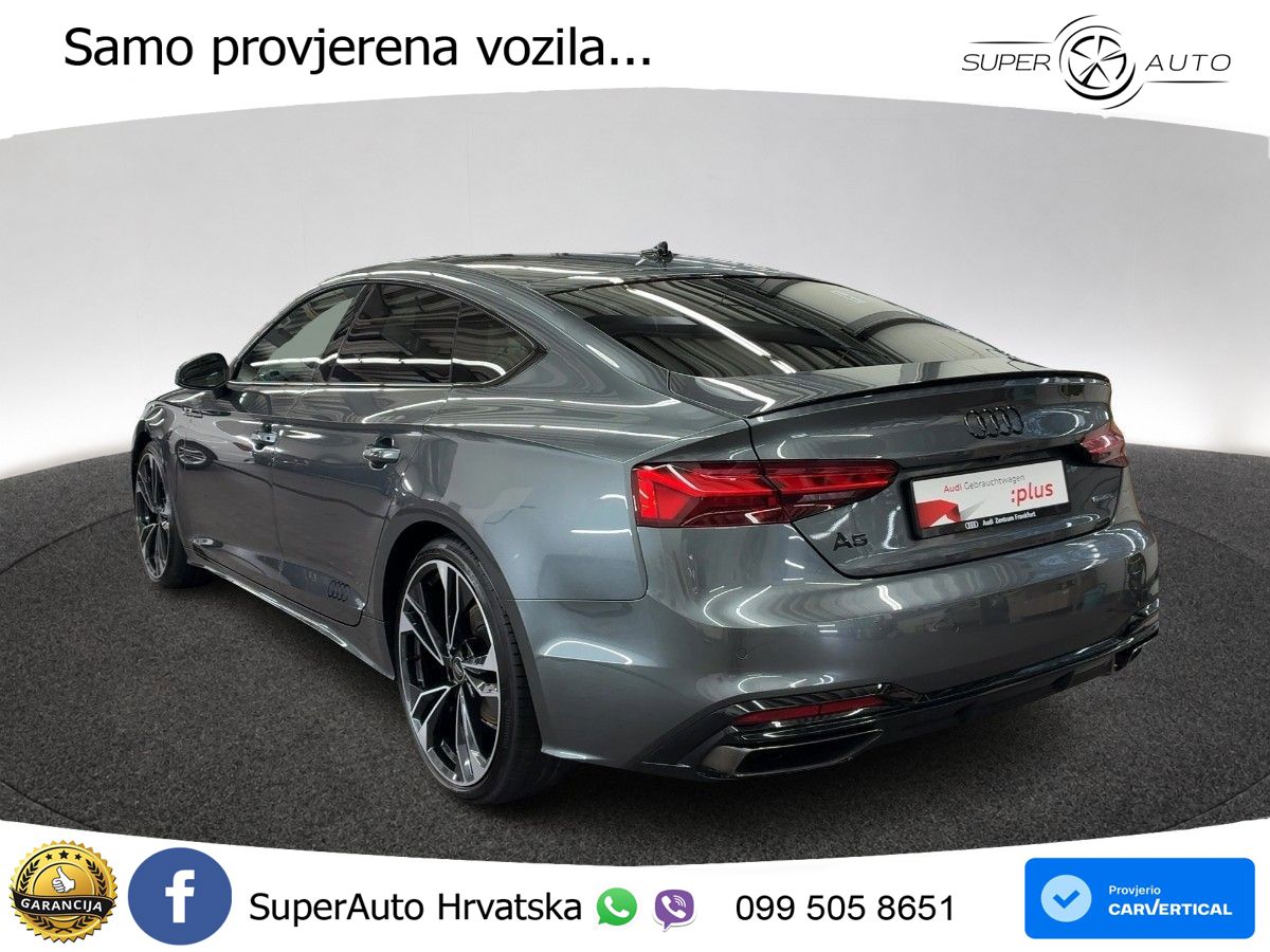 Audi A5 Sportback 40 TDI (204 KS) quattro S tronic S line MATRIX+GR SJED+KAM