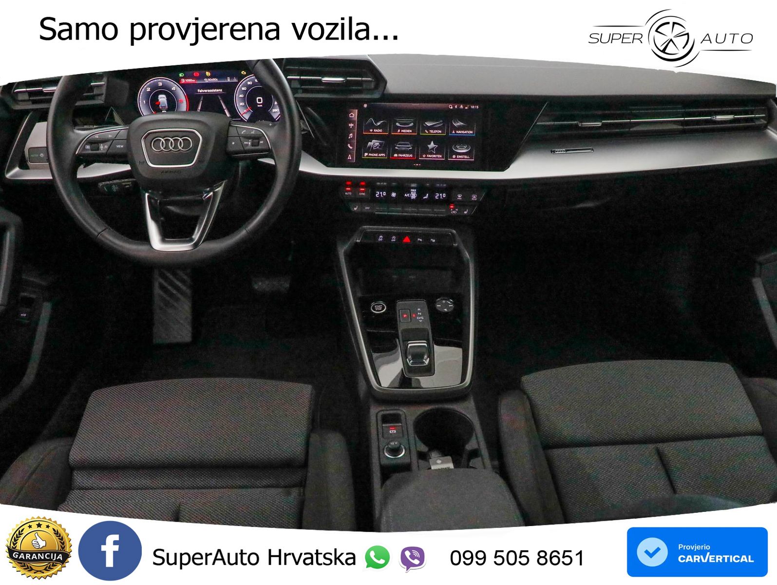 Audi A3 35 TDI (150 KS) S tronic LED+GR SJED+ACC