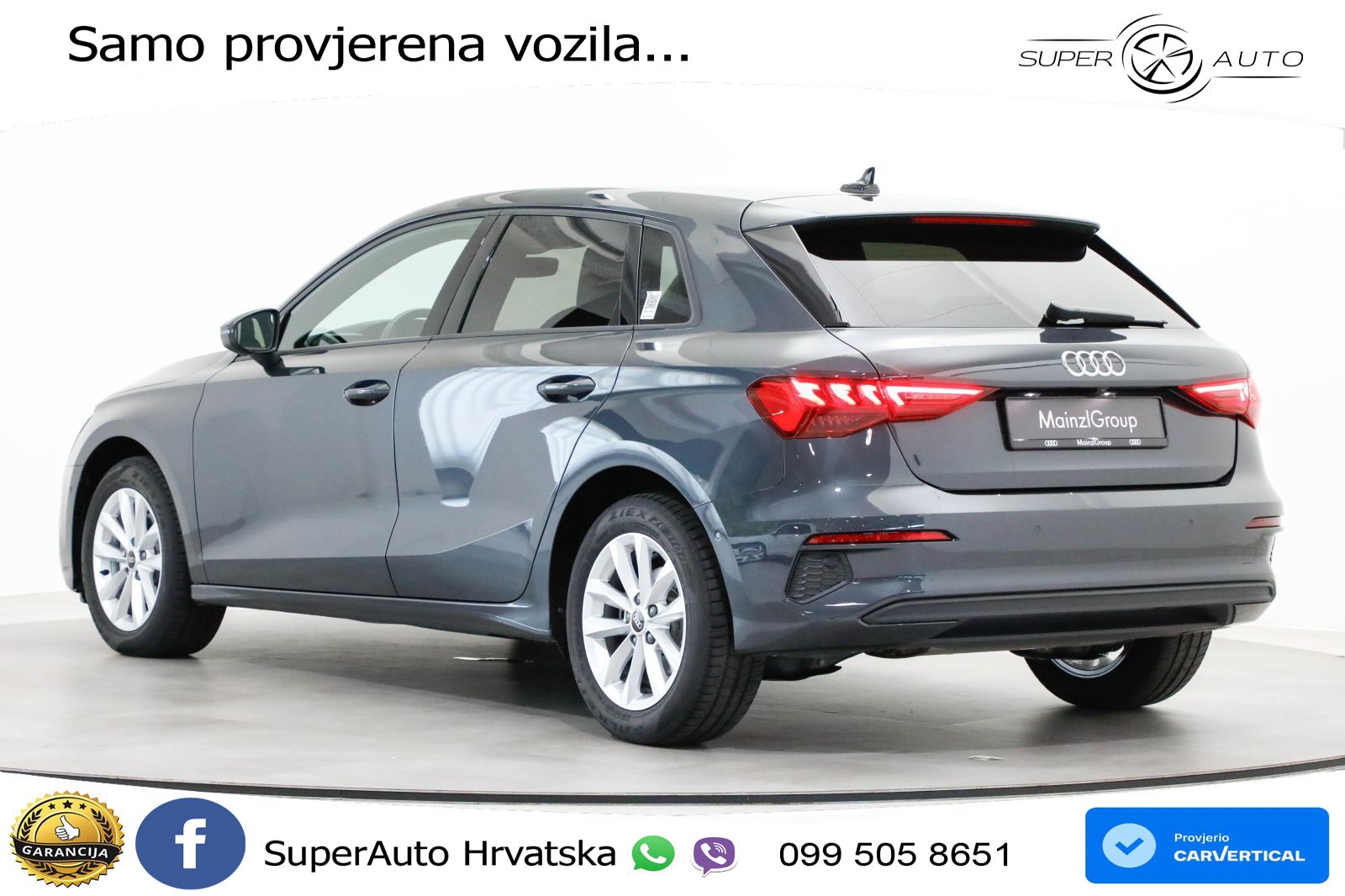 Audi A3 35 TDI (150 KS) S tronic LED+GR SJED+ACC