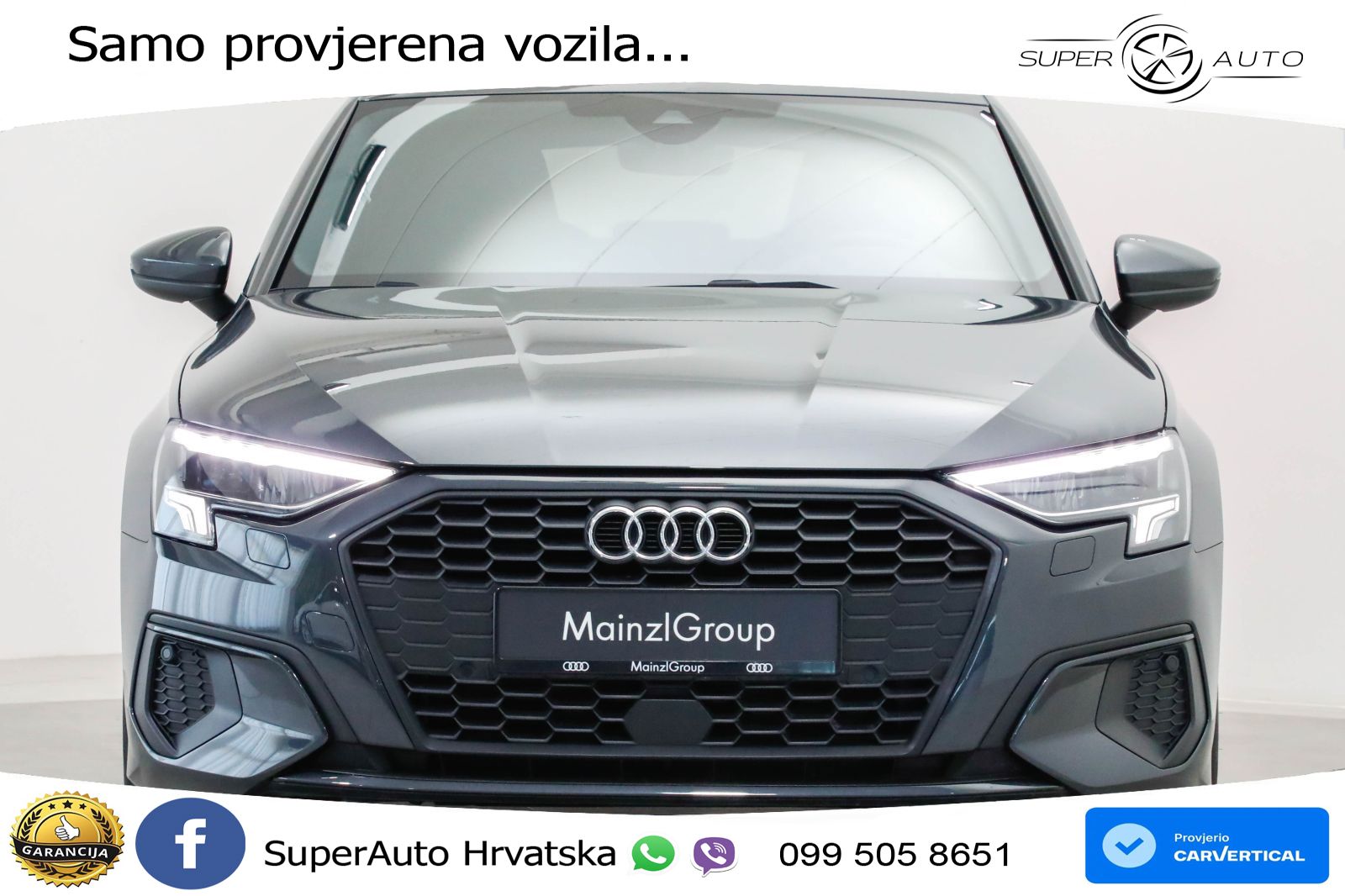 Audi A3 35 TDI (150 KS) S tronic LED+GR SJED+ACC