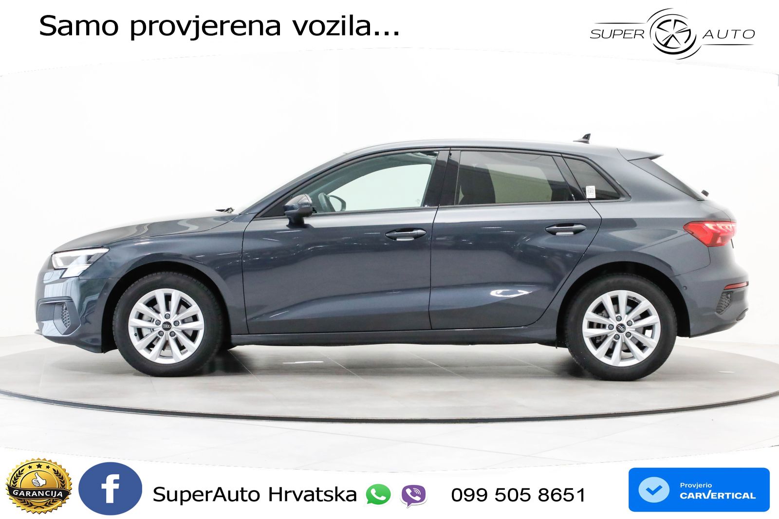 Audi A3 35 TDI (150 KS) S tronic LED+GR SJED+ACC