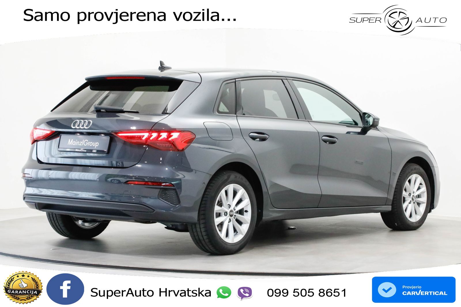 Audi A3 35 TDI (150 KS) S tronic LED+GR SJED+ACC