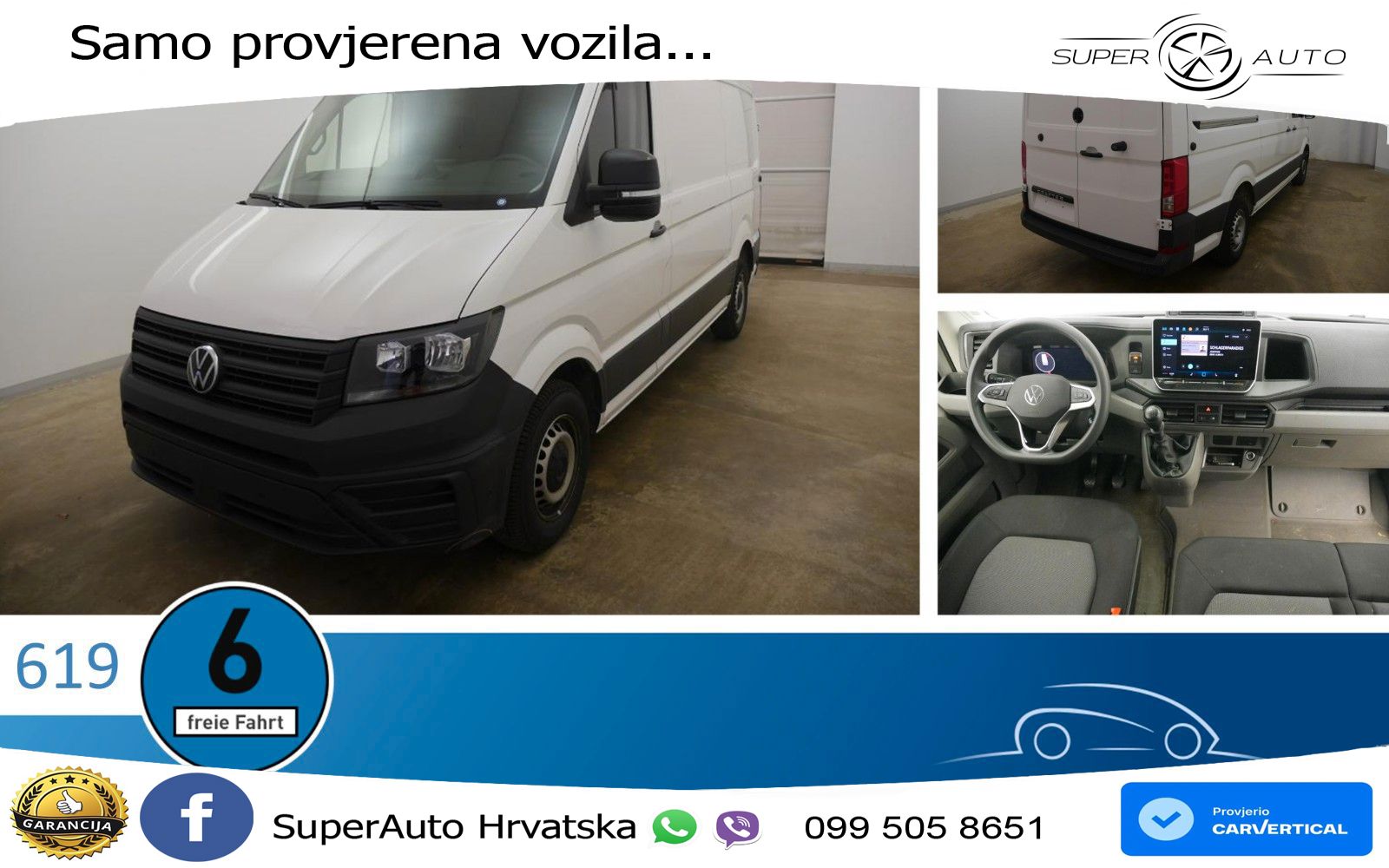 Volkswagen Crafter Kasten 35 MR Hochdach FWD RFK Klimaanl. 140 KS