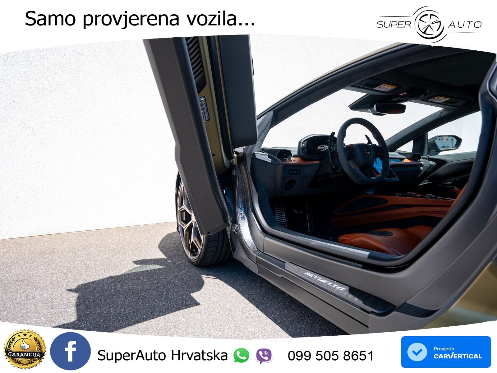 Lamborghini Revuelto 6.5 V12 (1015 KS) 4WD DCT LED+GR SJED+ACC