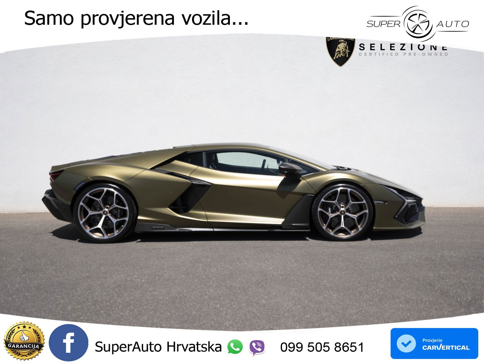 Lamborghini Revuelto 6.5 V12 (1015 KS) 4WD DCT LED+GR SJED+ACC