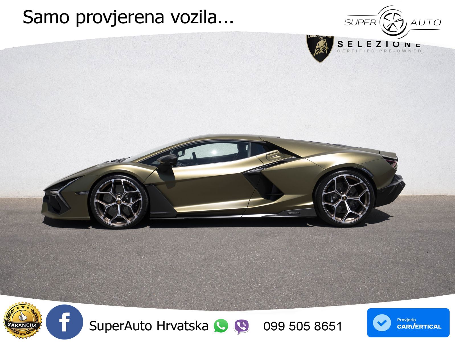 Lamborghini Revuelto 6.5 V12 (1015 KS) 4WD DCT LED+GR SJED+ACC