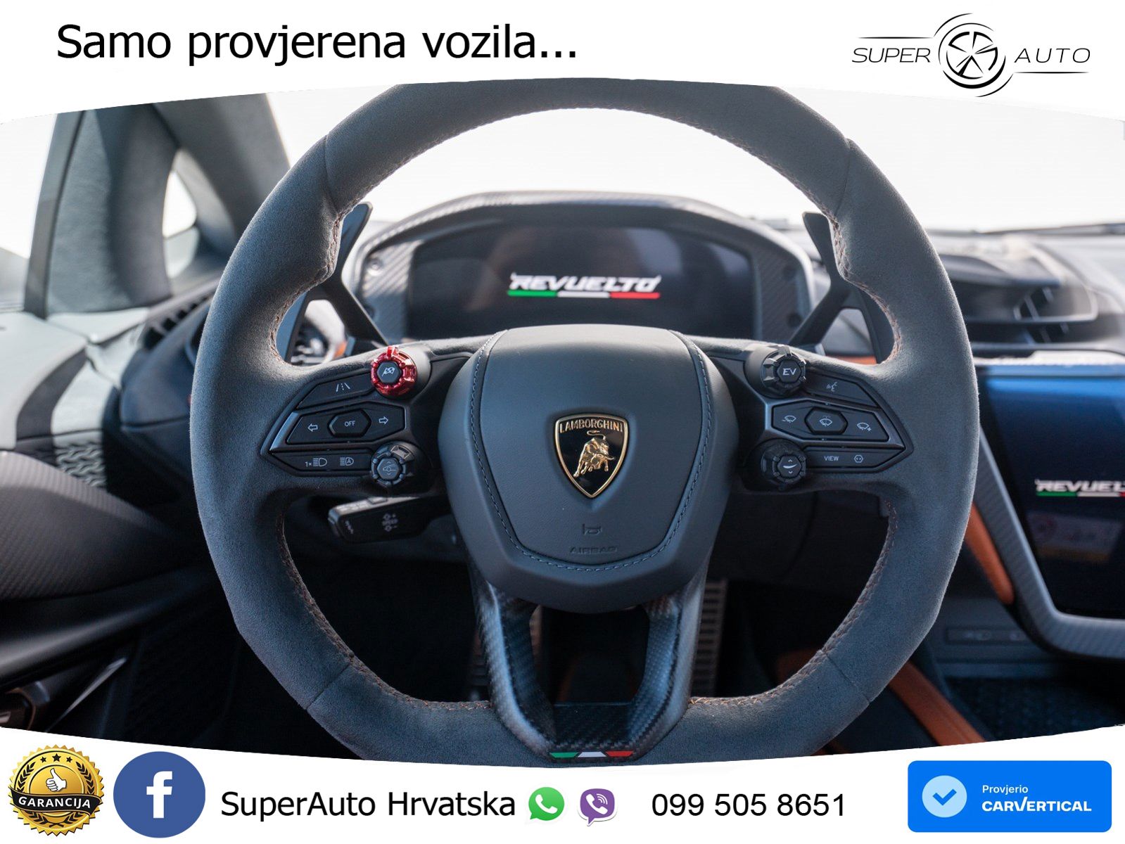Lamborghini Revuelto 6.5 V12 (1015 KS) 4WD DCT LED+GR SJED+ACC