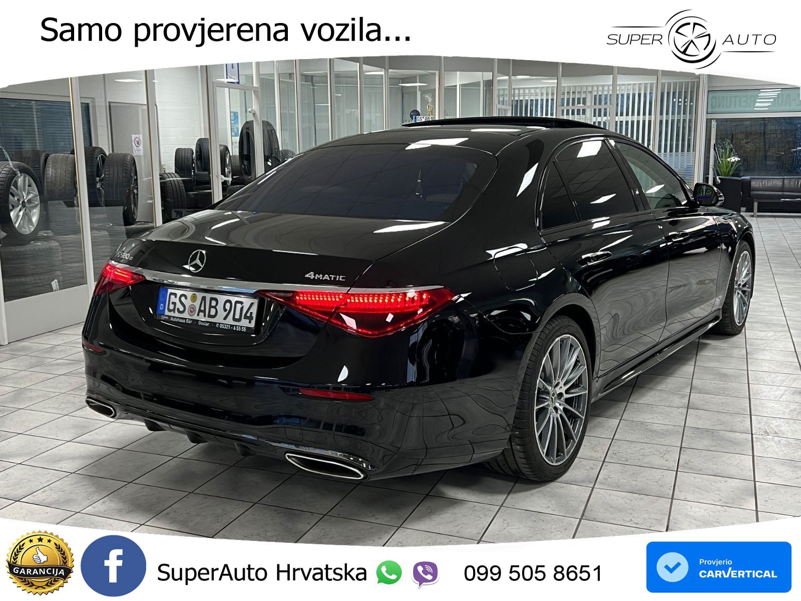 Mercedes S 580e (510 KS) 4MATIC 9G-TRONIC ACC+HEAD+4xGR SJED+360+PANO