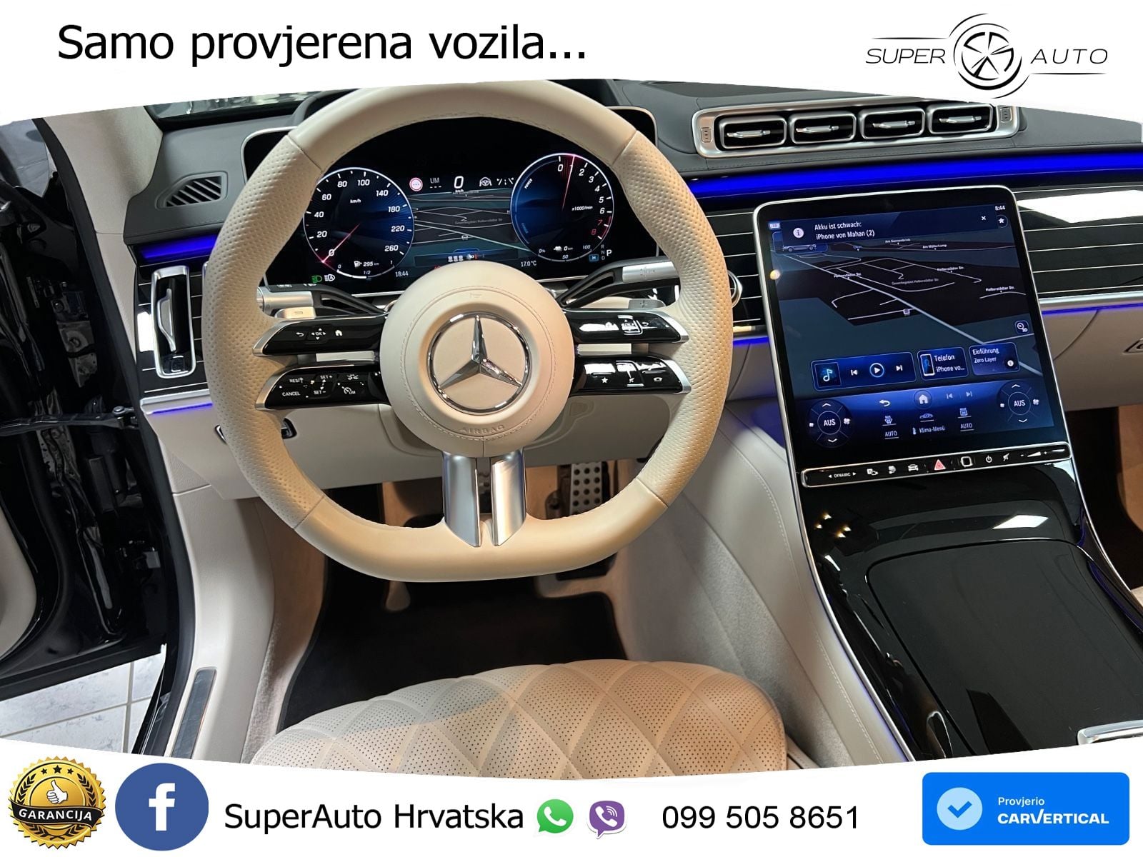 Mercedes S 580e (510 KS) 4MATIC 9G-TRONIC ACC+HEAD+4xGR SJED+360+PANO