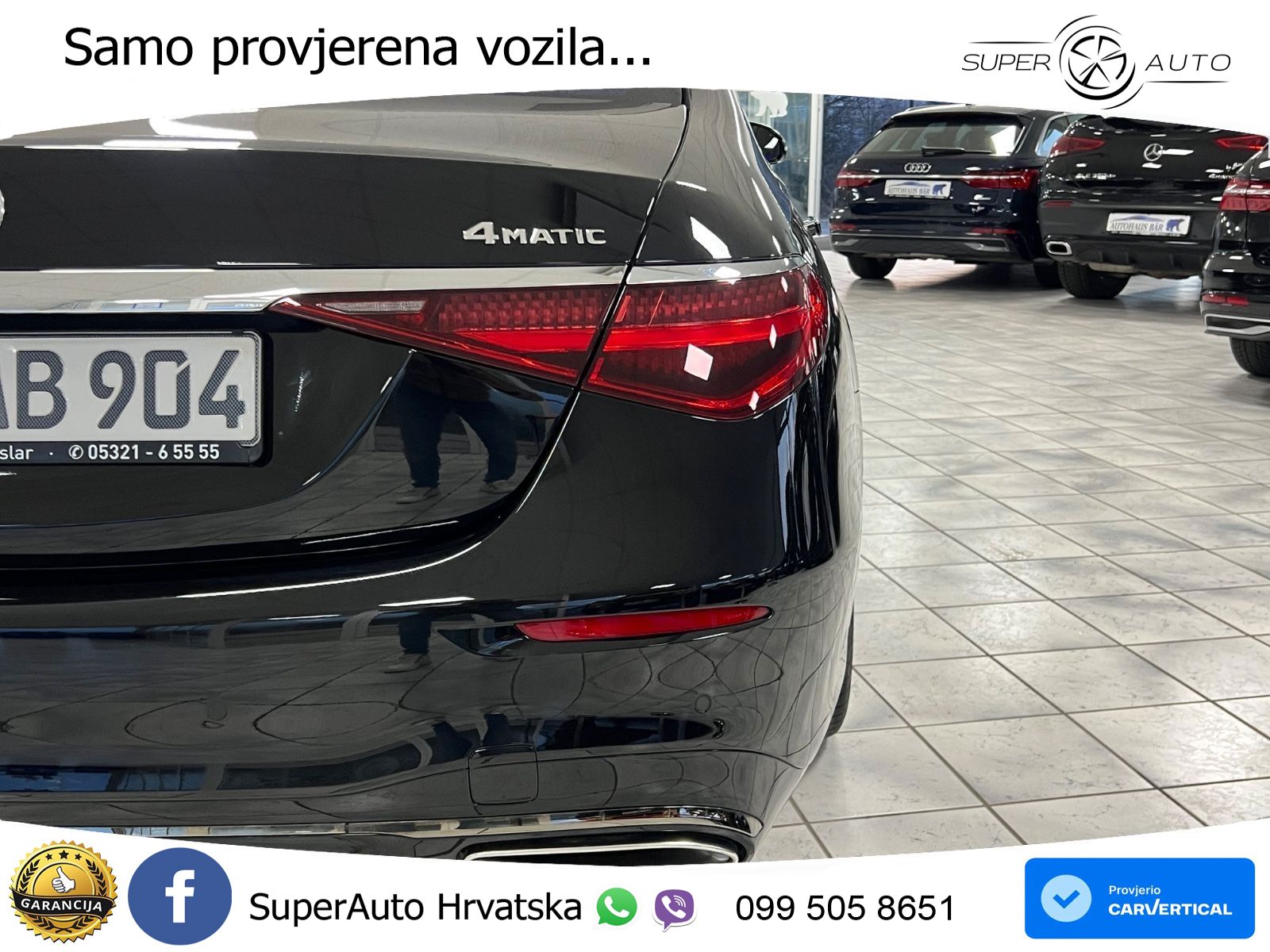 Mercedes S 580e (510 KS) 4MATIC 9G-TRONIC ACC+HEAD+4xGR SJED+360+PANO