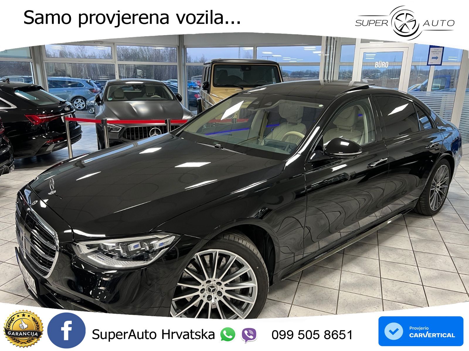 Mercedes S 580e (510 KS) 4MATIC 9G-TRONIC ACC+HEAD+4xGR SJED+360+PANO