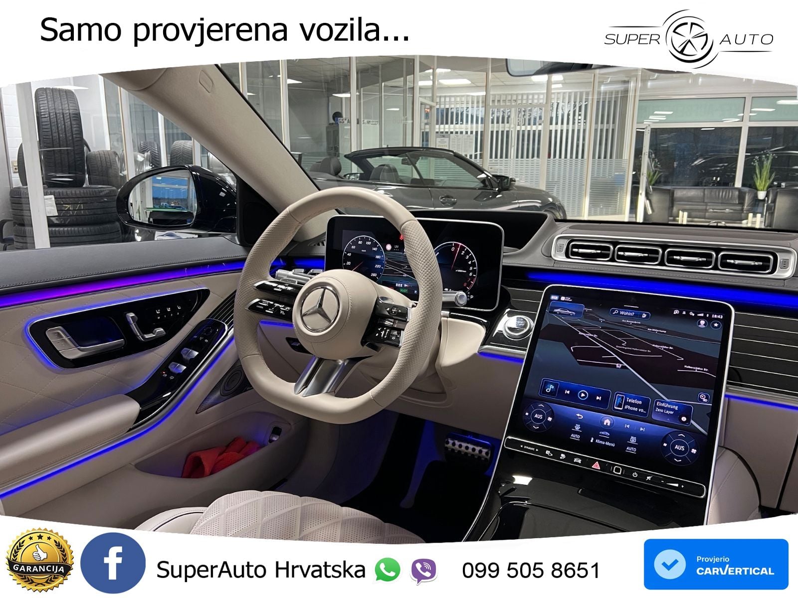 Mercedes S 580e (510 KS) 4MATIC 9G-TRONIC ACC+HEAD+4xGR SJED+360+PANO