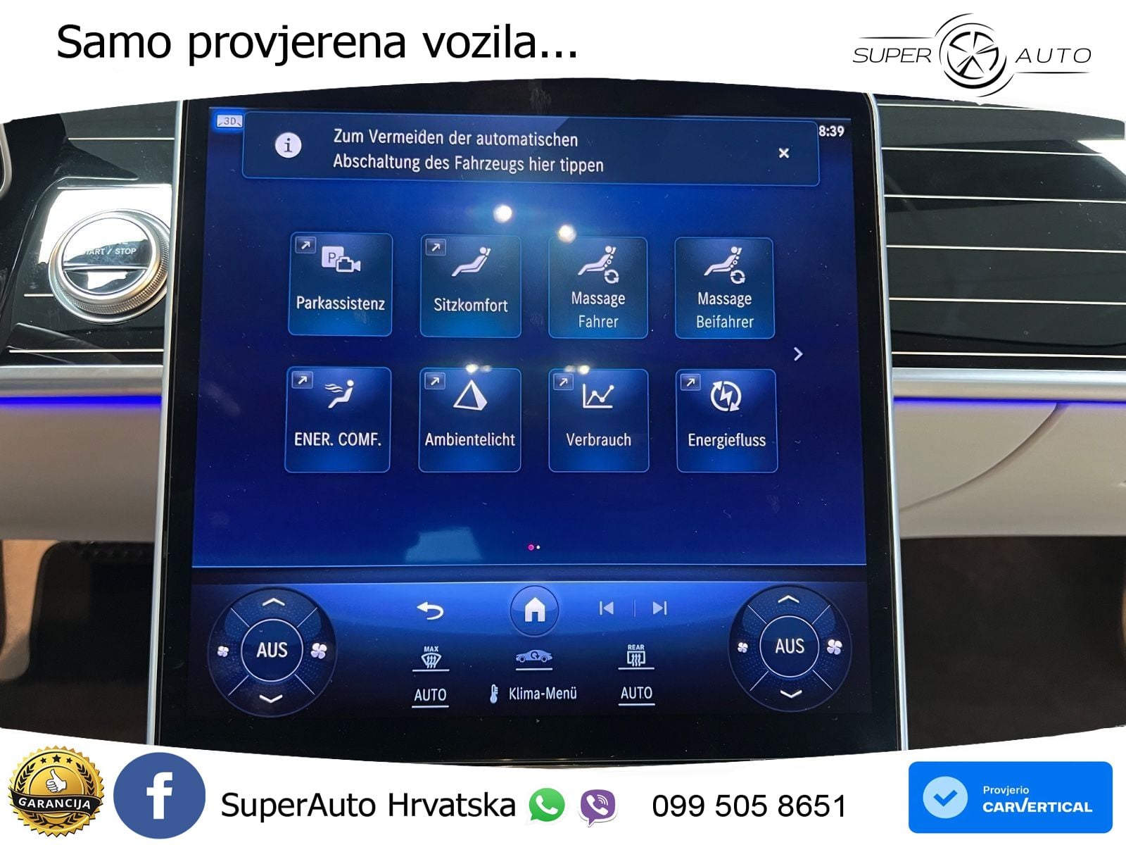 Mercedes S 580e (510 KS) 4MATIC 9G-TRONIC ACC+HEAD+4xGR SJED+360+PANO