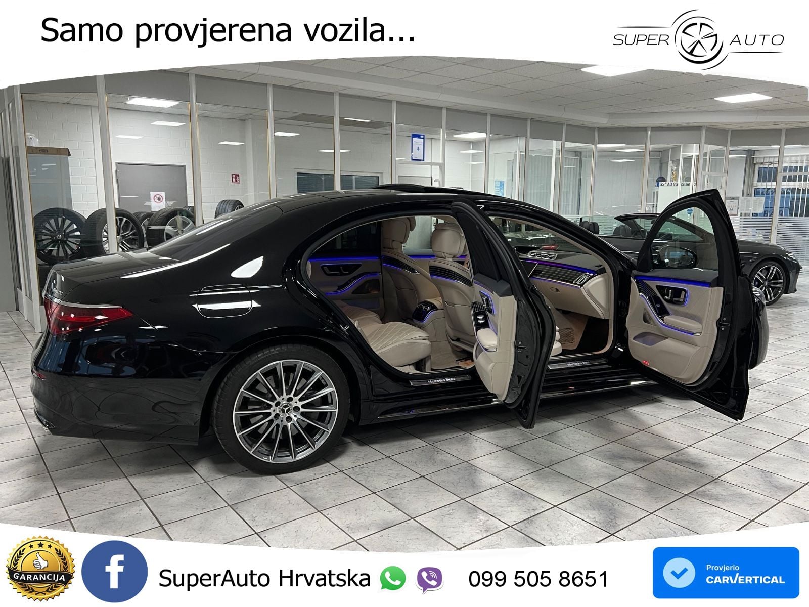 Mercedes S 580e (510 KS) 4MATIC 9G-TRONIC ACC+HEAD+4xGR SJED+360+PANO