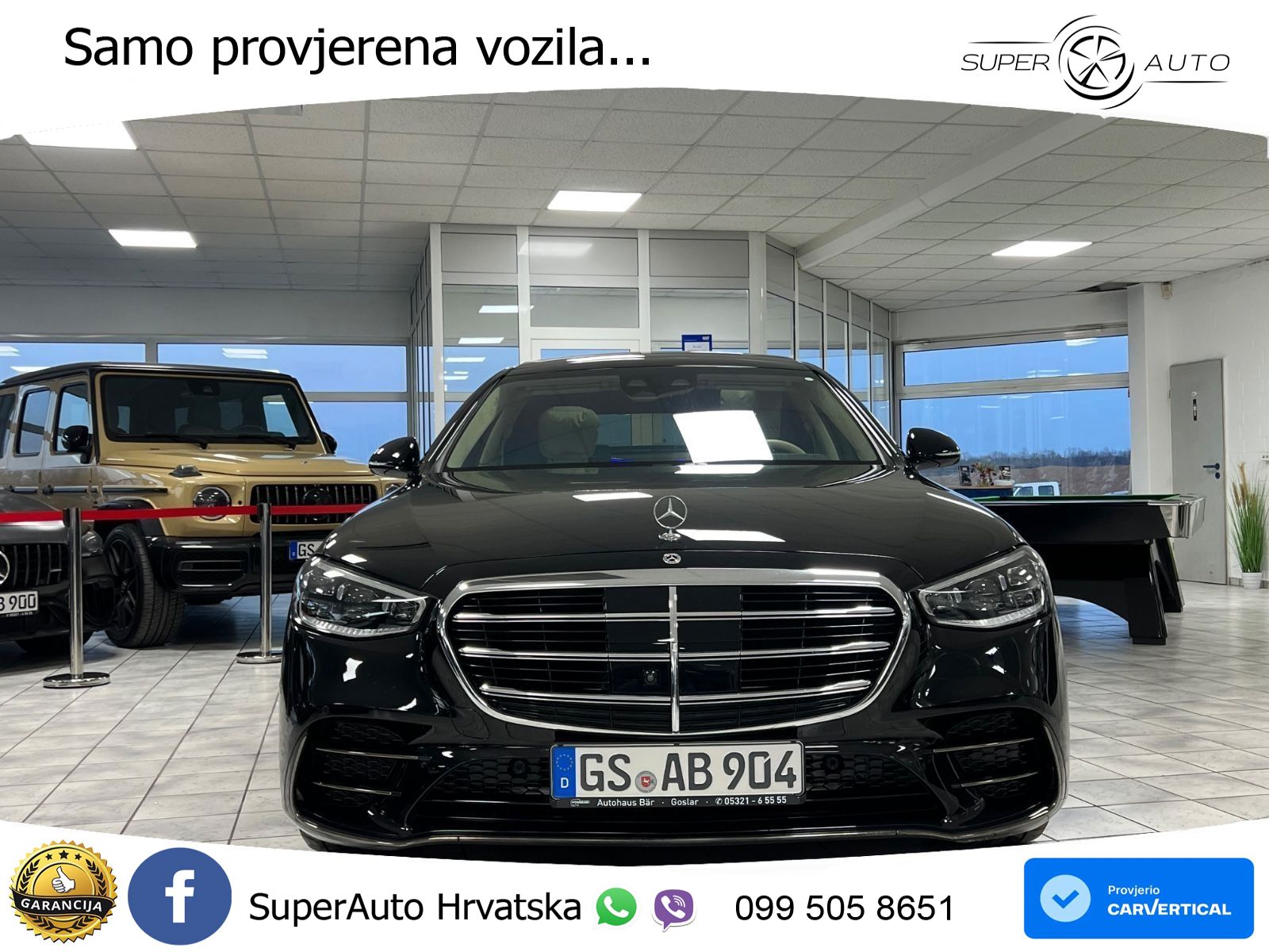 Mercedes S 580e (510 KS) 4MATIC 9G-TRONIC ACC+HEAD+4xGR SJED+360+PANO