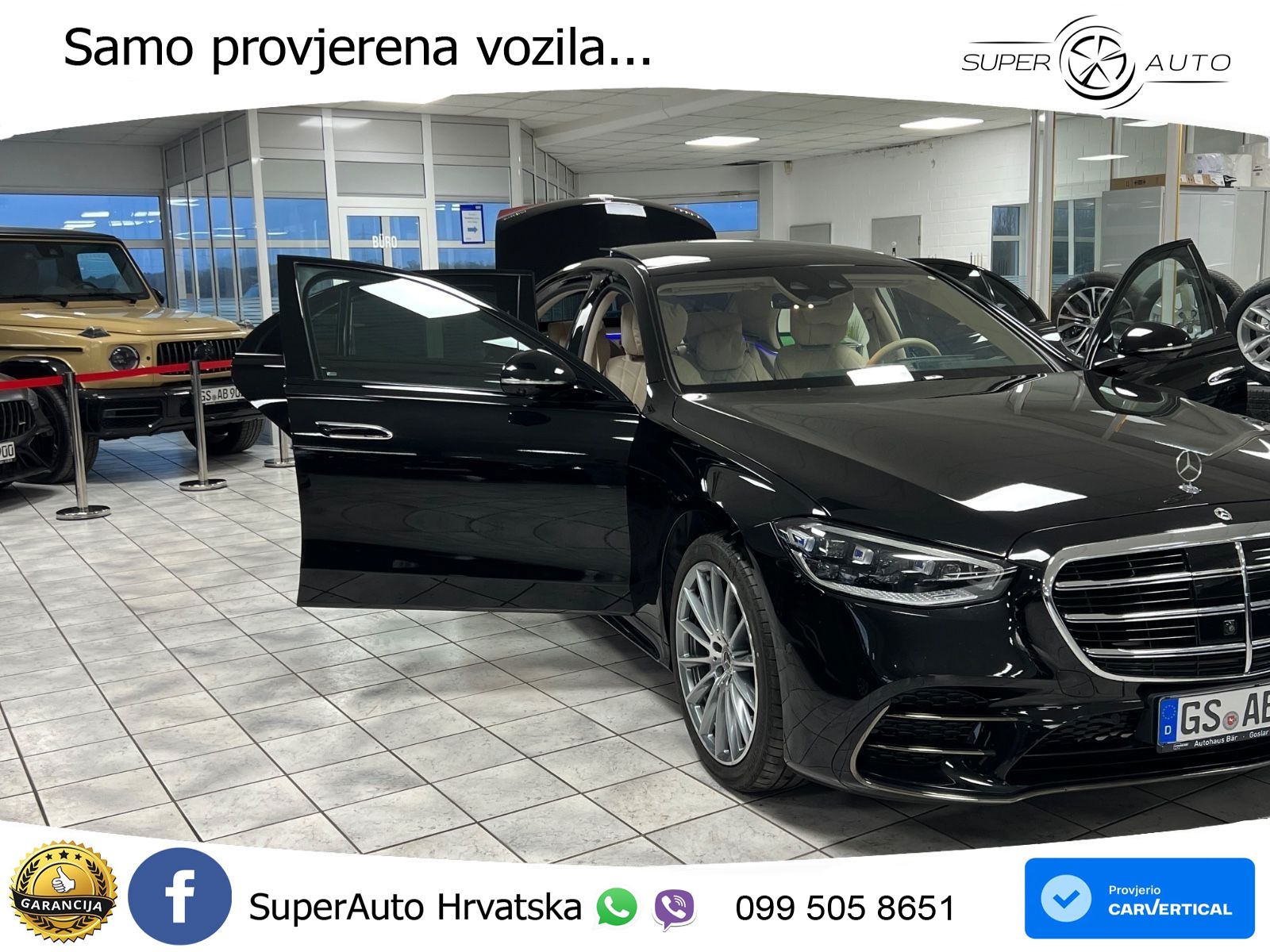 Mercedes S 580e (510 KS) 4MATIC 9G-TRONIC ACC+HEAD+4xGR SJED+360+PANO