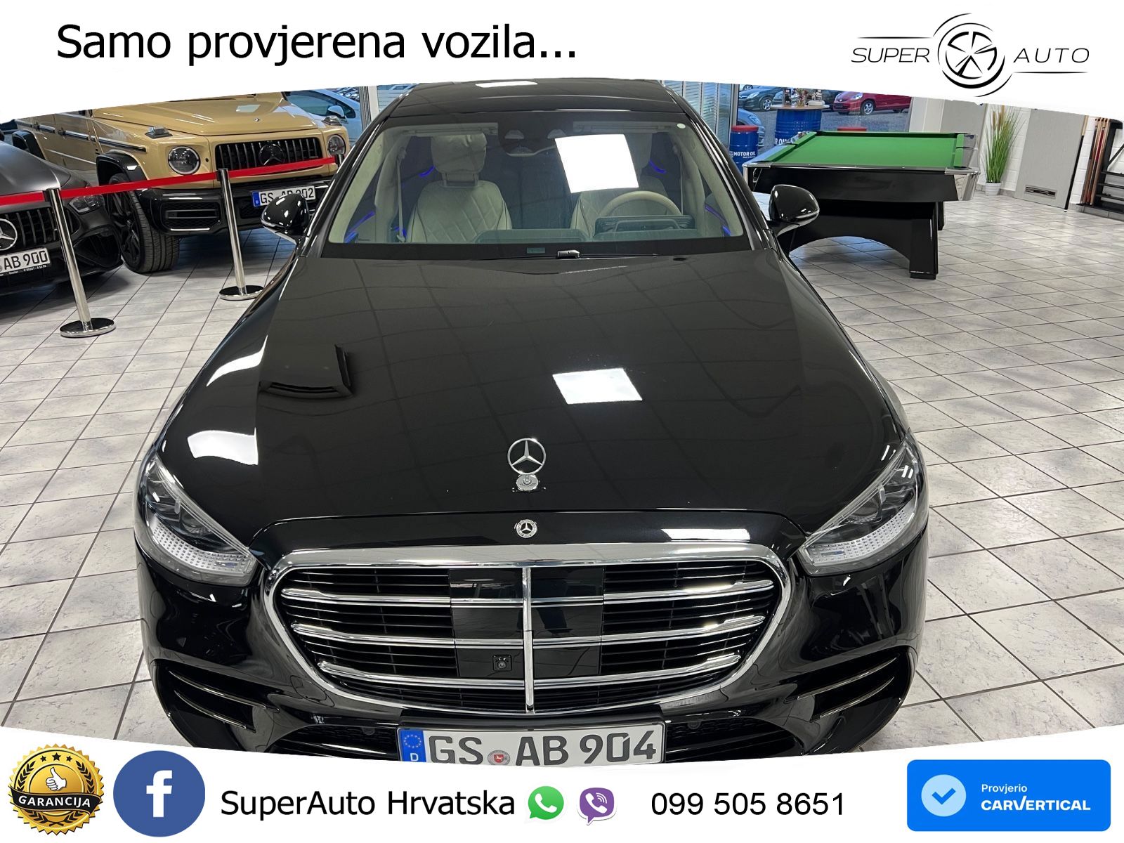 Mercedes S 580e (510 KS) 4MATIC 9G-TRONIC ACC+HEAD+4xGR SJED+360+PANO