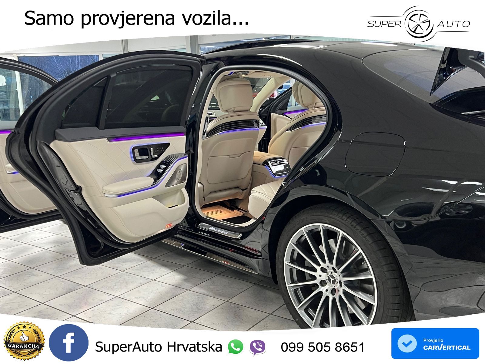 Mercedes S 580e (510 KS) 4MATIC 9G-TRONIC ACC+HEAD+4xGR SJED+360+PANO