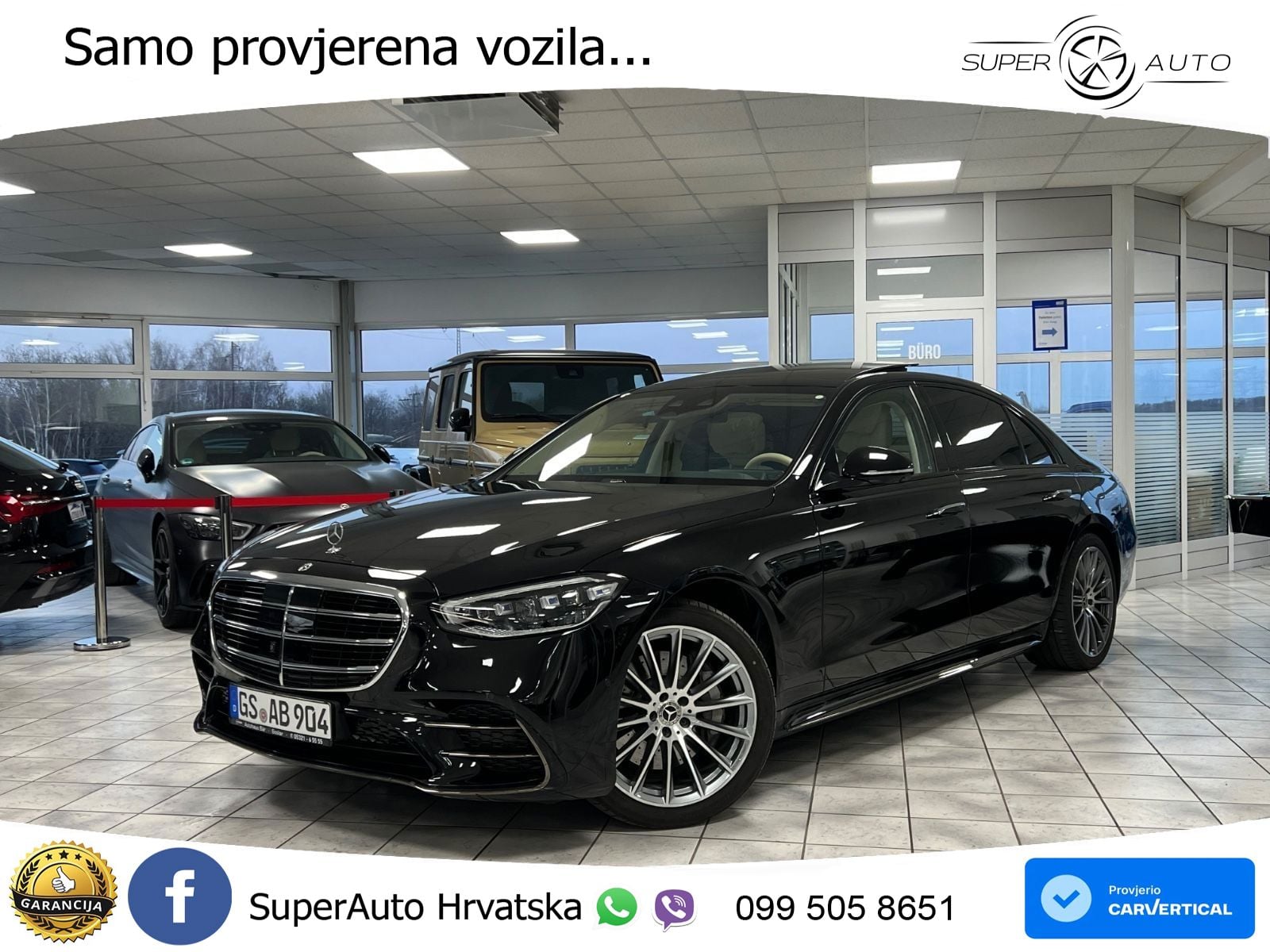 Mercedes S 580e (510 KS) 4MATIC 9G-TRONIC ACC+HEAD+4xGR SJED+360+PANO