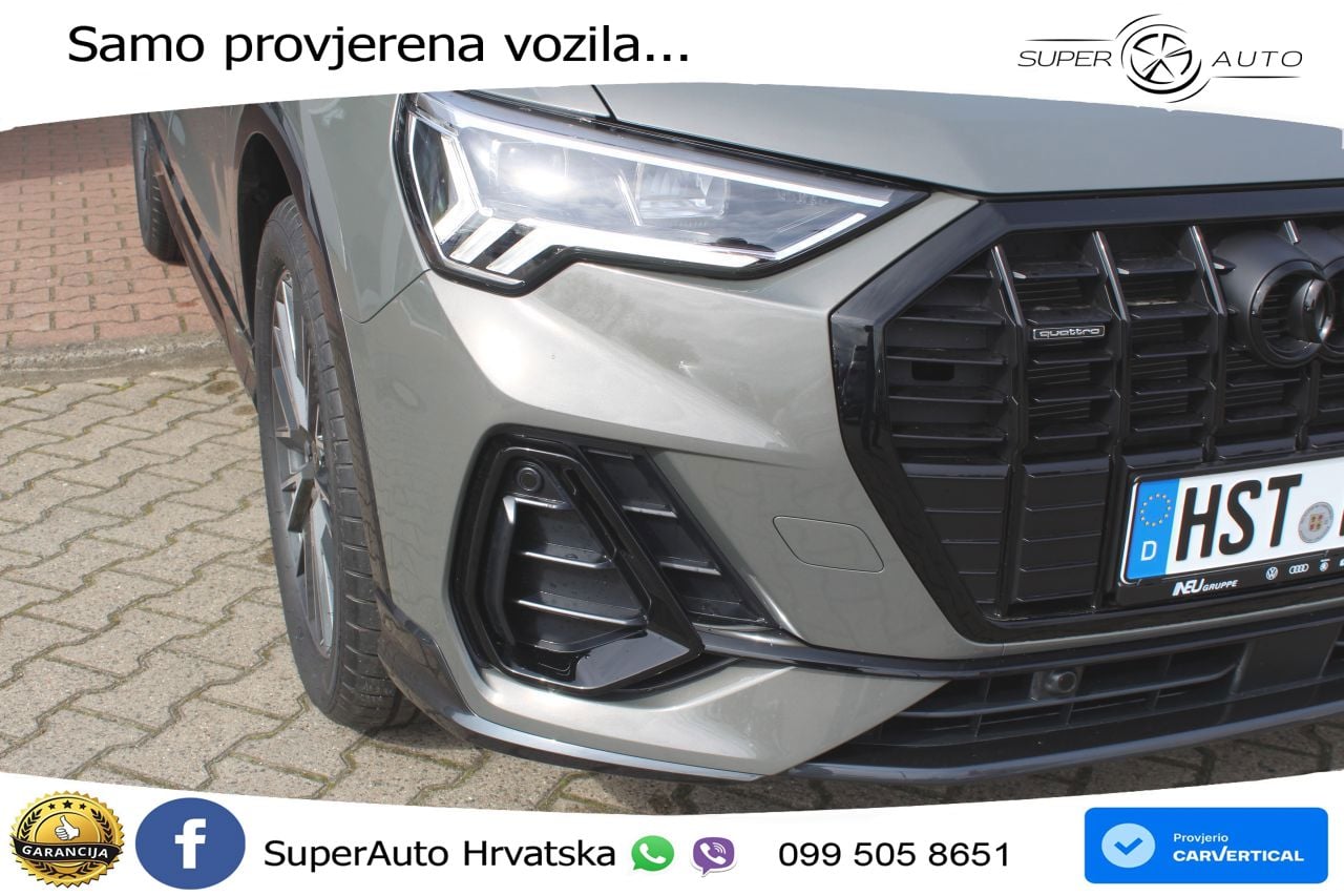 Audi Q3 40 TFSI (190 KS) quattro S tronic S line LED+GR SJED+ACC