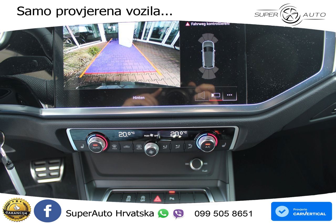 Audi Q3 40 TFSI (190 KS) quattro S tronic S line LED+GR SJED+ACC