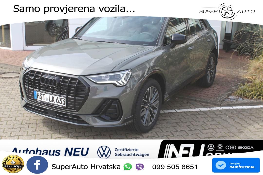 Audi Q3 40 TFSI (190 KS) quattro S tronic S line LED+GR SJED+ACC