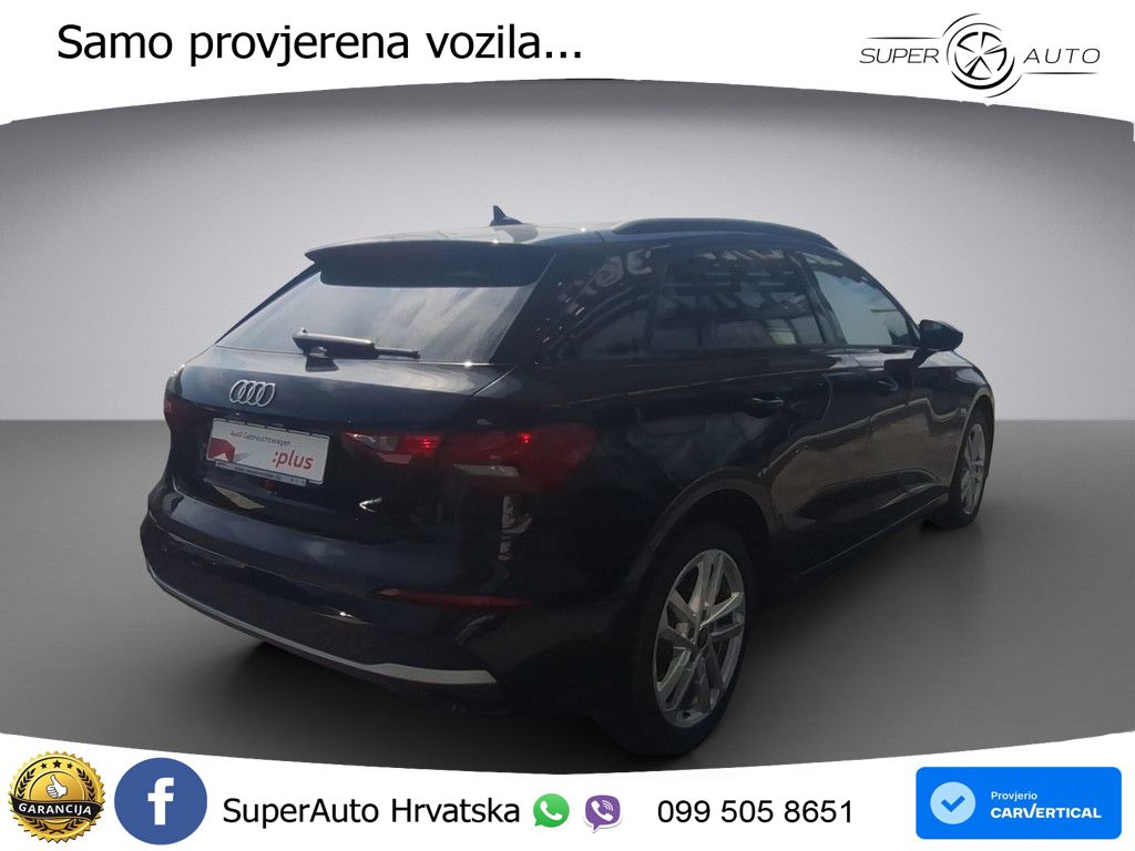 Audi A3 Sportback 30 TFSI (116 KS) Mild Hybrid S tronic LED+GR SJED+ACC