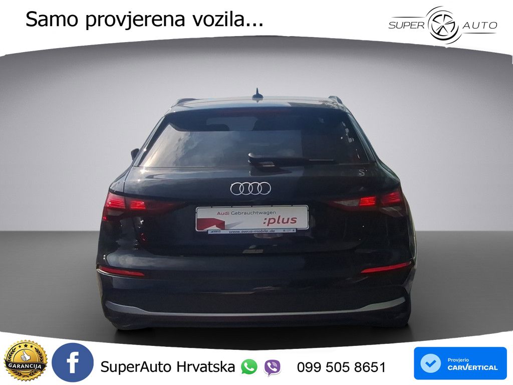 Audi A3 Sportback 30 TFSI (116 KS) Mild Hybrid S tronic LED+GR SJED+ACC