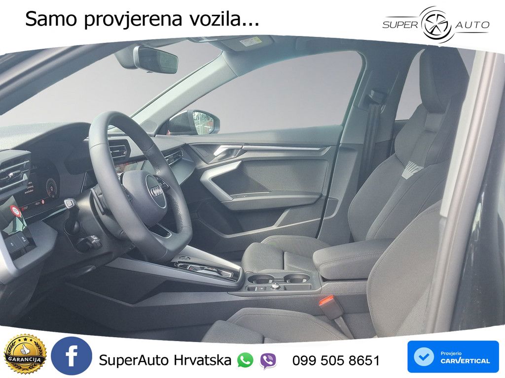 Audi A3 Sportback 30 TFSI (116 KS) Mild Hybrid S tronic LED+GR SJED+ACC