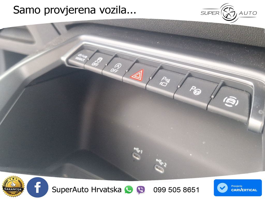 Audi A3 Sportback 30 TFSI (116 KS) Mild Hybrid S tronic LED+GR SJED+ACC