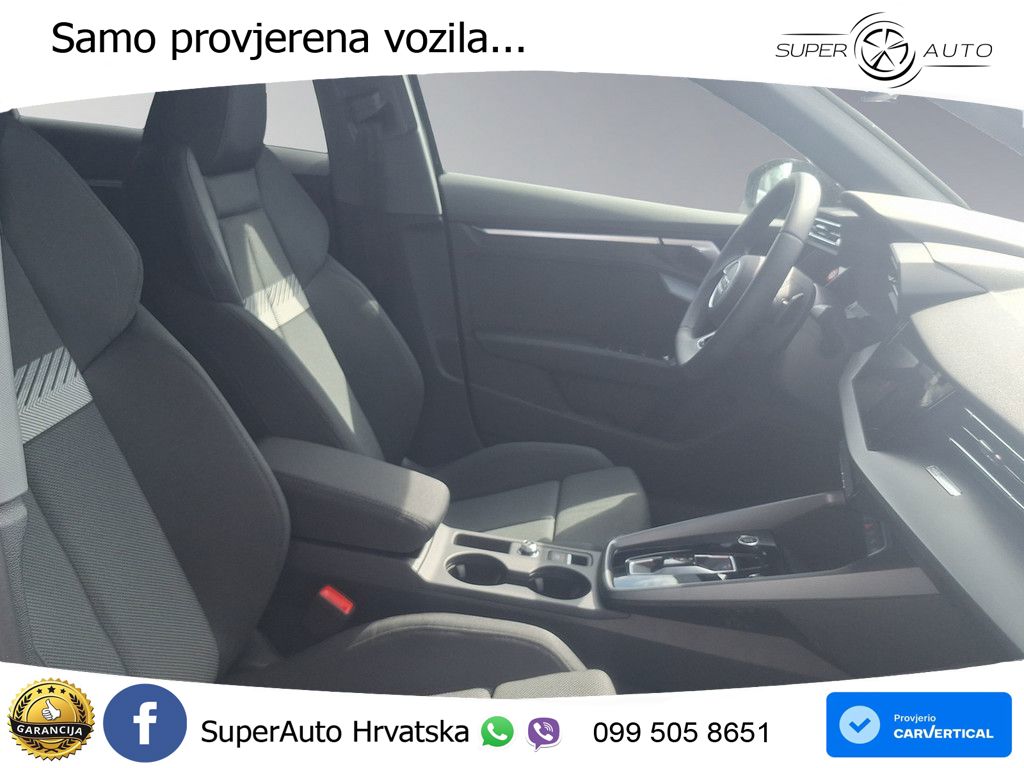 Audi A3 Sportback 30 TFSI (116 KS) Mild Hybrid S tronic LED+GR SJED+ACC