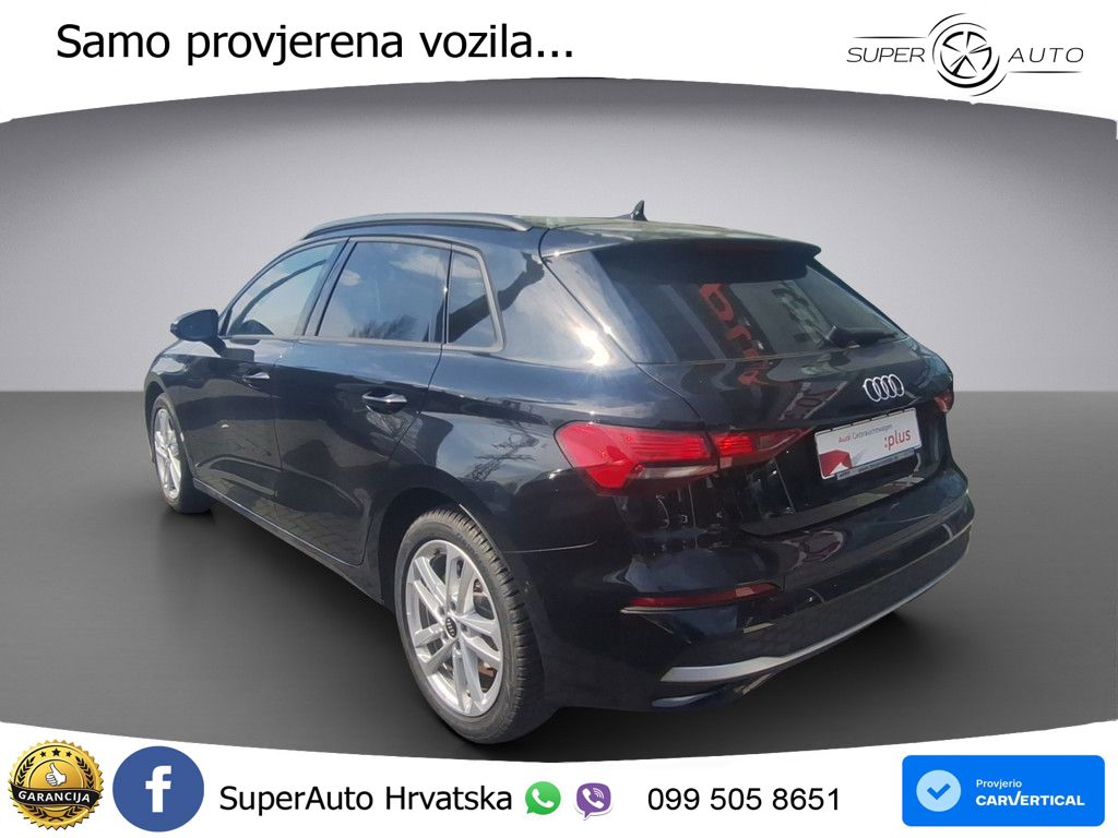 Audi A3 Sportback 30 TFSI (116 KS) Mild Hybrid S tronic LED+GR SJED+ACC