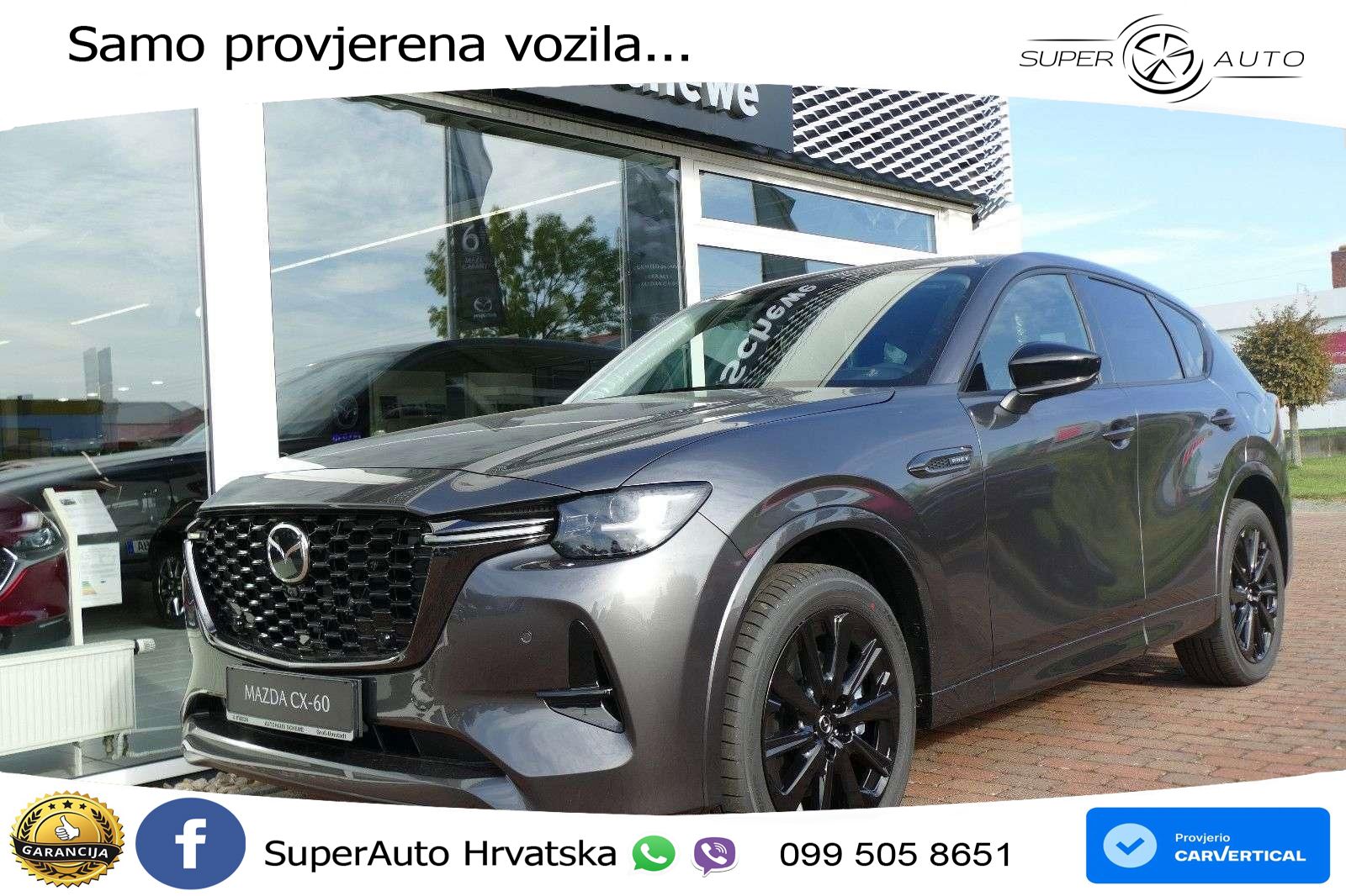 Mazda CX-60 3.3 e-Skyactiv D (254 KS) AWD Automatic MATRIX+GR SJED+KAM