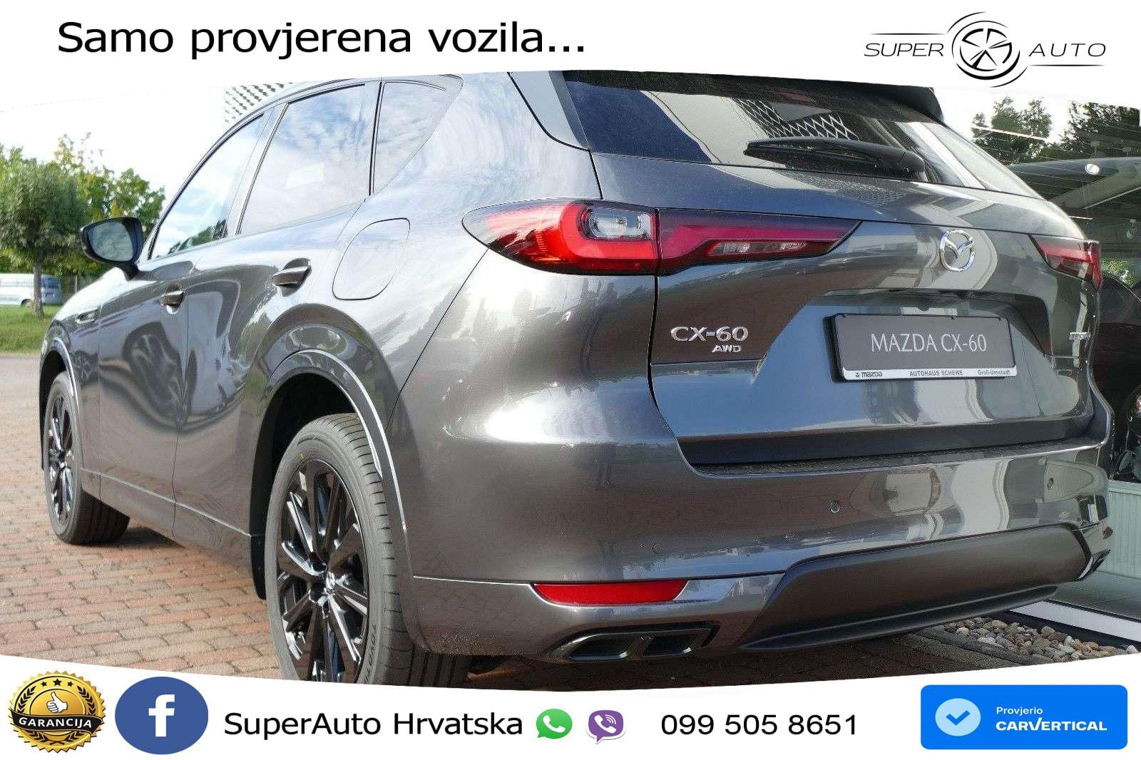 Mazda CX-60 3.3 e-Skyactiv D (254 KS) AWD Automatic MATRIX+GR SJED+KAM