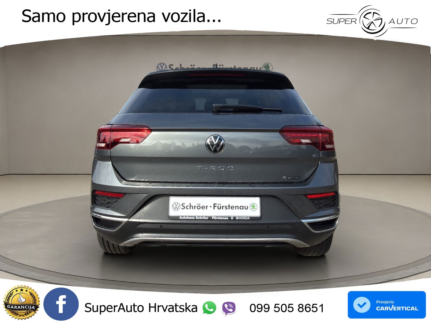 Volkswagen T-Roc I 2.0 TSI (190 KS) 4M DSG LED+GR SJED+ACC