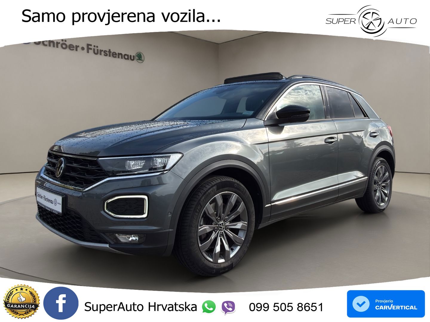 Volkswagen T-Roc I 2.0 TSI (190 KS) 4M DSG LED+GR SJED+ACC