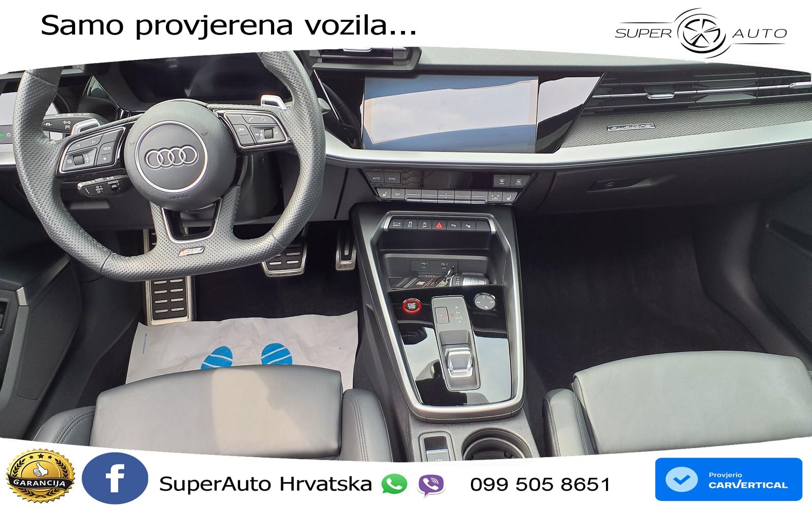 Audi RS3 Sedan 2.5 TFSI (400 KS) quattro S tronic LED+GR SJED+ACC