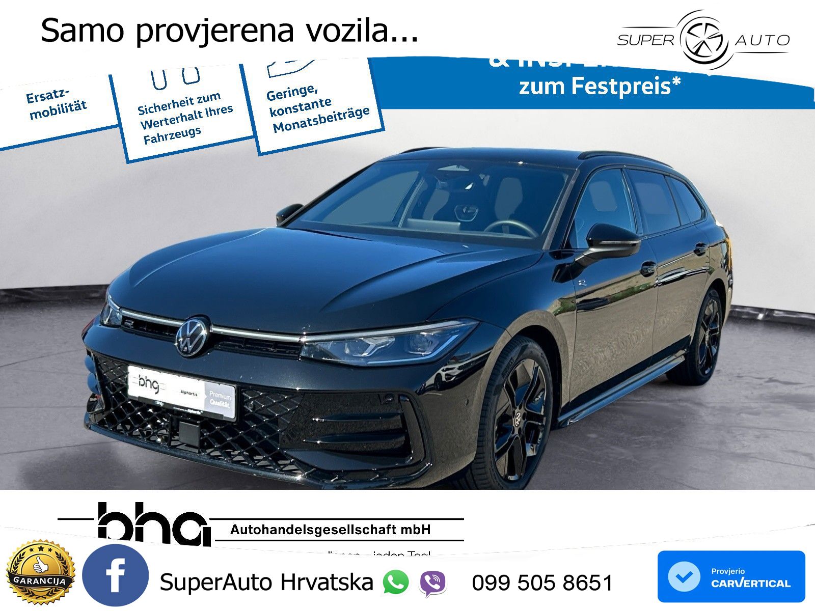 Volkswagen Passat Variant 2.0 TDI (193 KS) 4MOTION DSG R-Line MATRIX+GR SJED+KAM