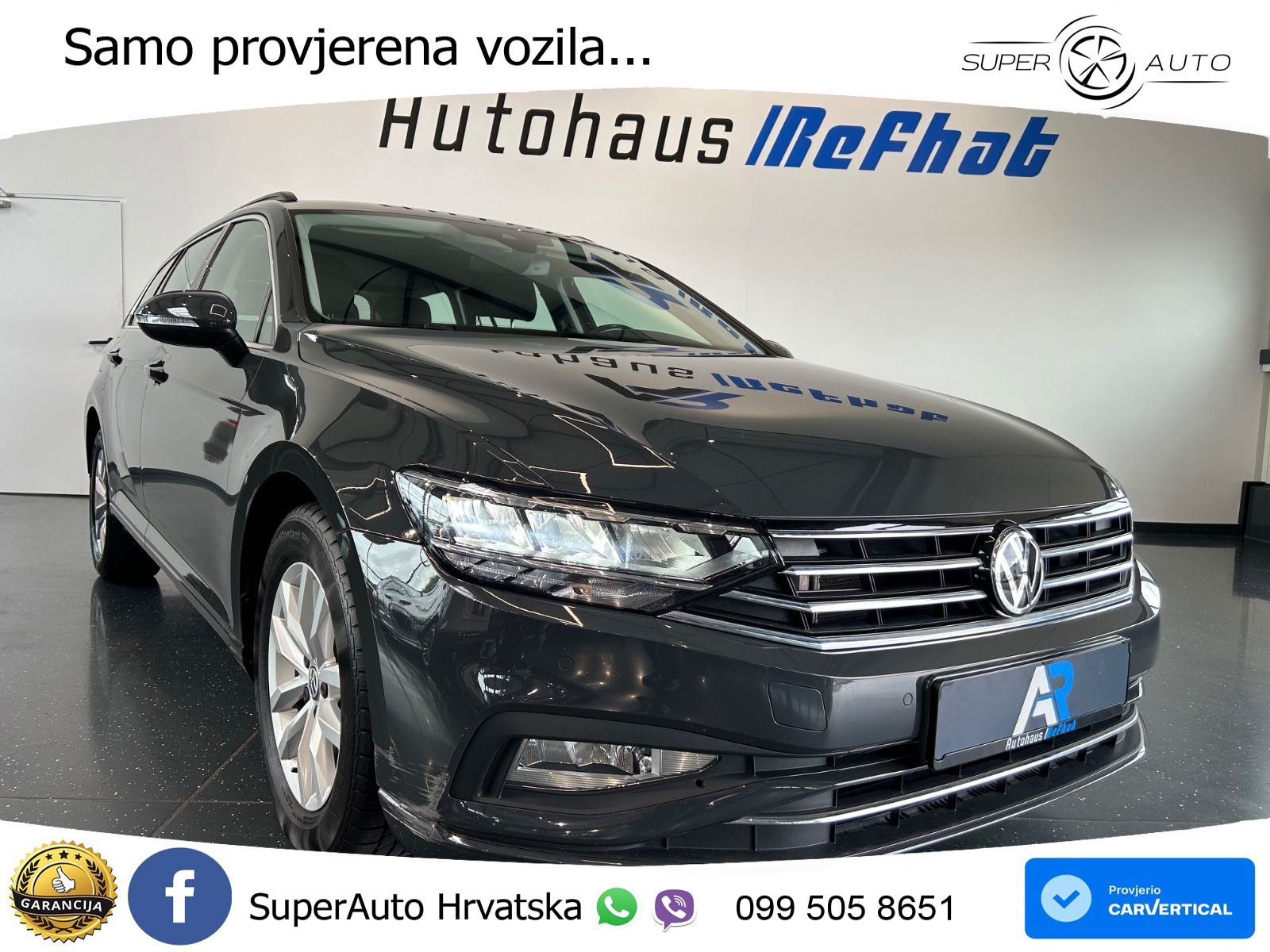Volkswagen Passat Variant 2.0 TDI (150 KS) DSG Business LED+GR SJED+ACC