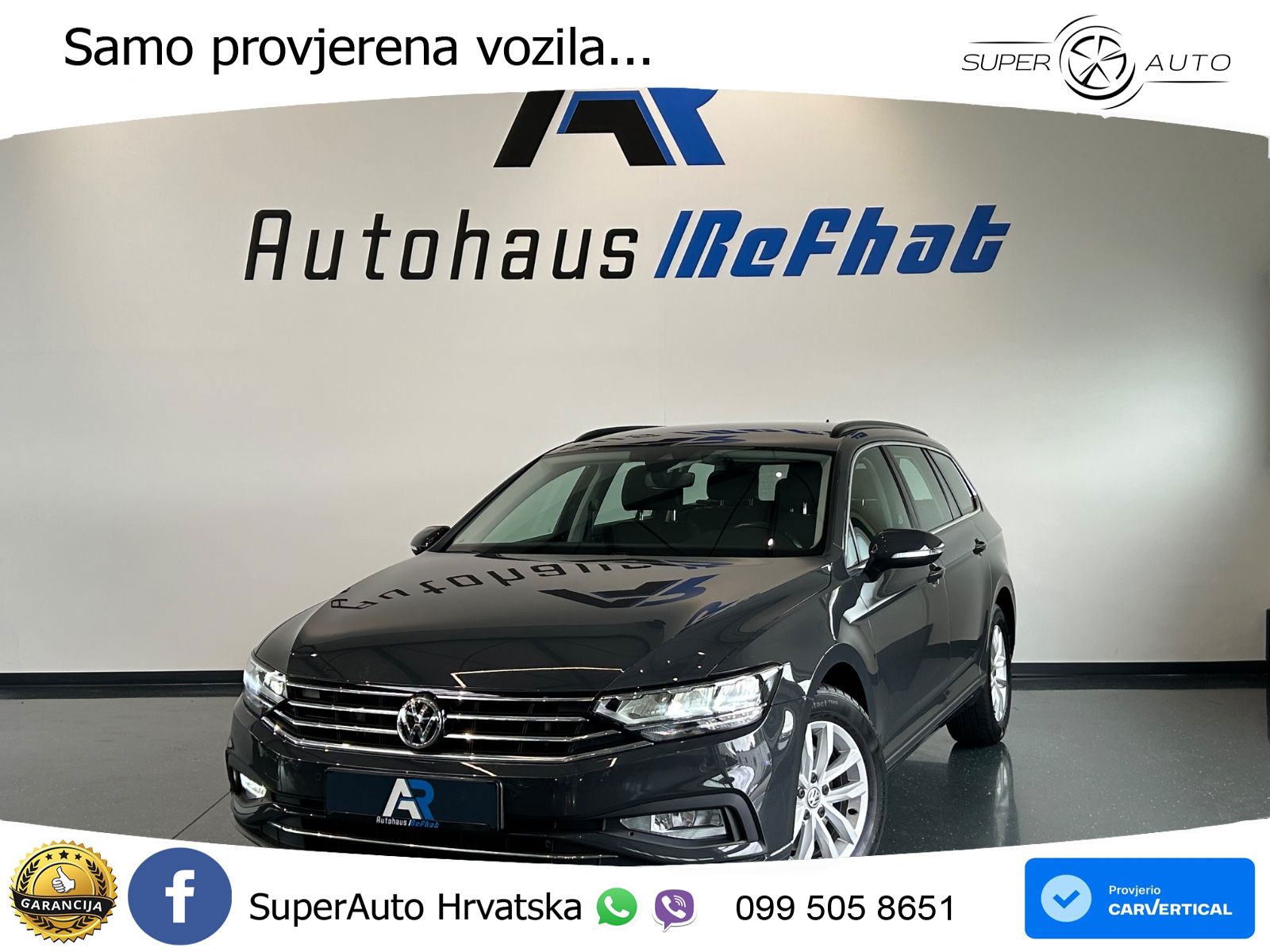 Volkswagen Passat Variant 2.0 TDI (150 KS) DSG Business LED+GR SJED+ACC
