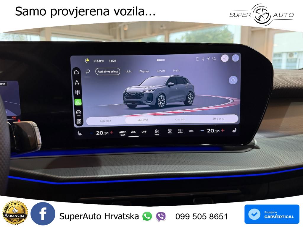 Audi Q3 1.5 TFSI (150 KS) S tronic S line LED+GR SJED+ACC