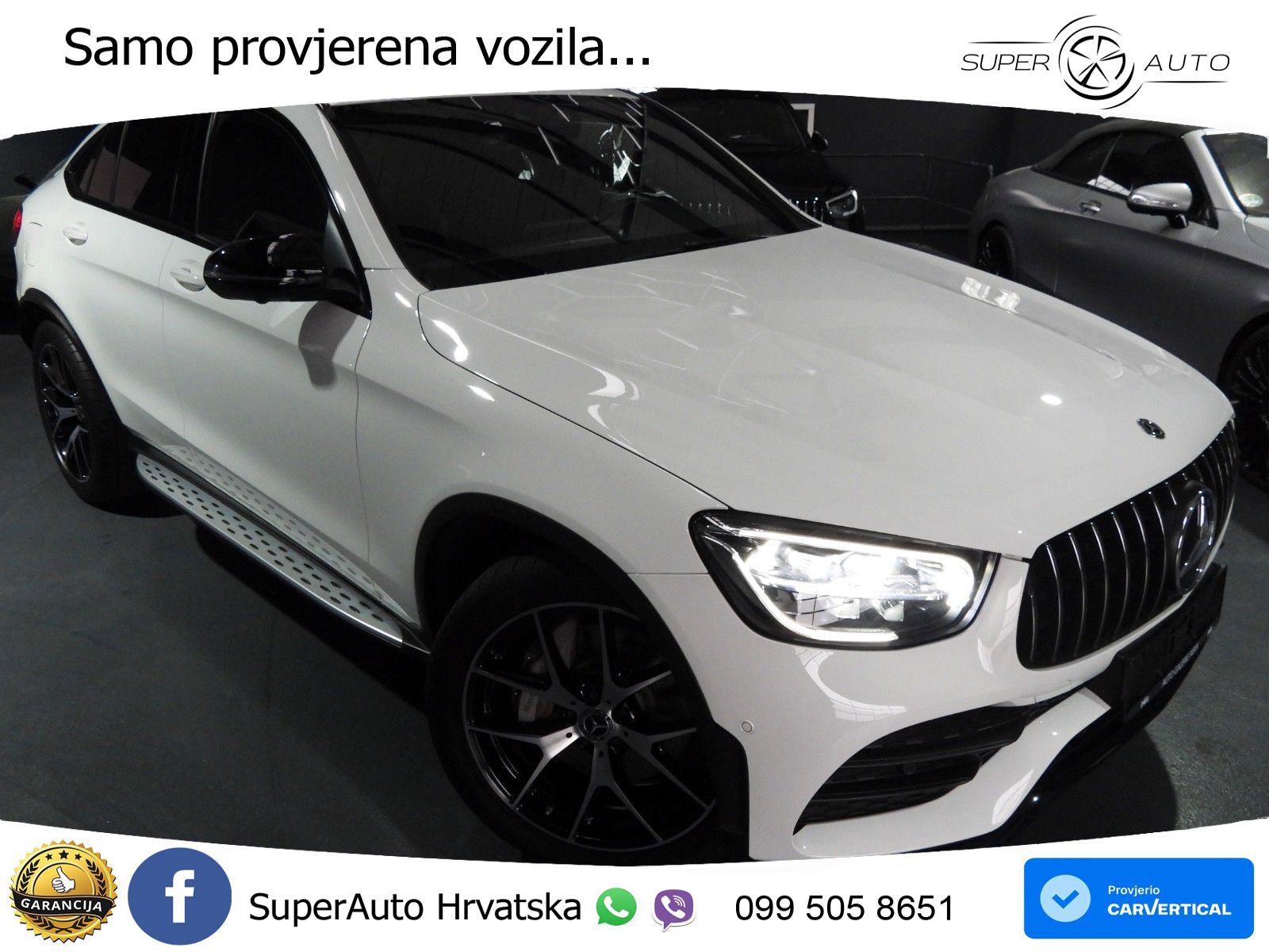 Mercedes GLC Coupe 400d (330 KS) 4MATIC 9G-TRONIC LED+GR SJED+ACC