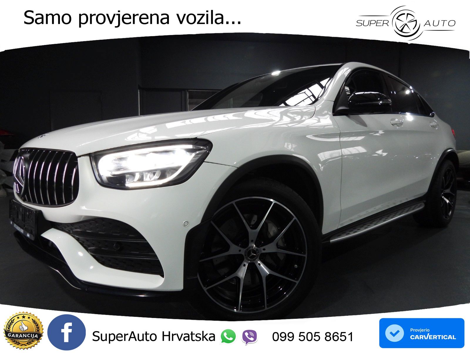 Mercedes GLC Coupe 400d (330 KS) 4MATIC 9G-TRONIC LED+GR SJED+ACC