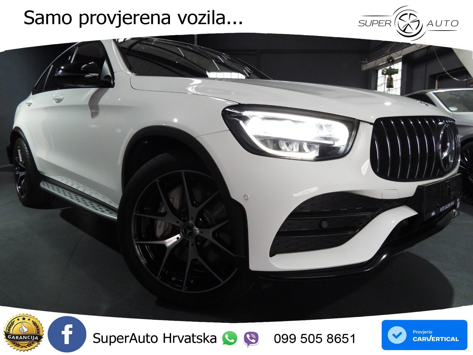 Mercedes GLC Coupe 400d (330 KS) 4MATIC 9G-TRONIC LED+GR SJED+ACC