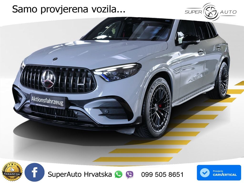 Mercedes AMG GLC 53 (449 KS) 4MATIC+ AMG SPEEDSHIFT TCT 9G ACC+HEAD+GR SJED+360+PANO