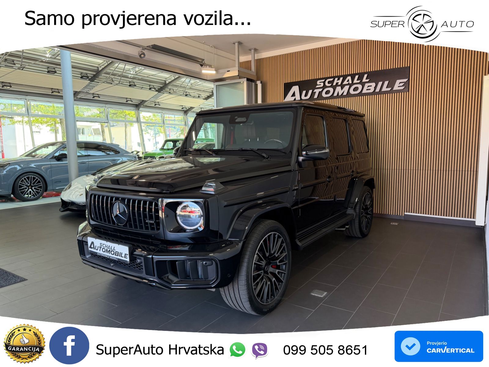 Mercedes AMG G 63 Long V8 (585 KS) 4MATIC 9G-TRONIC AMG SPEEDSHIFT TCT LED+GR SJED+ACC
