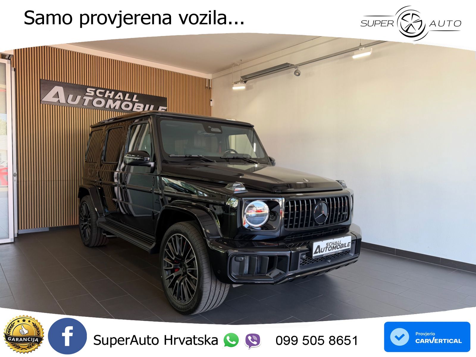 Mercedes AMG G 63 Long V8 (585 KS) 4MATIC 9G-TRONIC AMG SPEEDSHIFT TCT LED+GR SJED+ACC