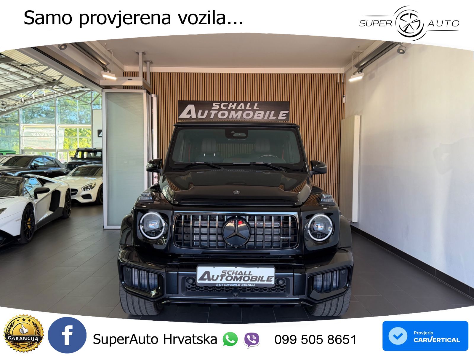 Mercedes AMG G 63 Long V8 (585 KS) 4MATIC 9G-TRONIC AMG SPEEDSHIFT TCT LED+GR SJED+ACC