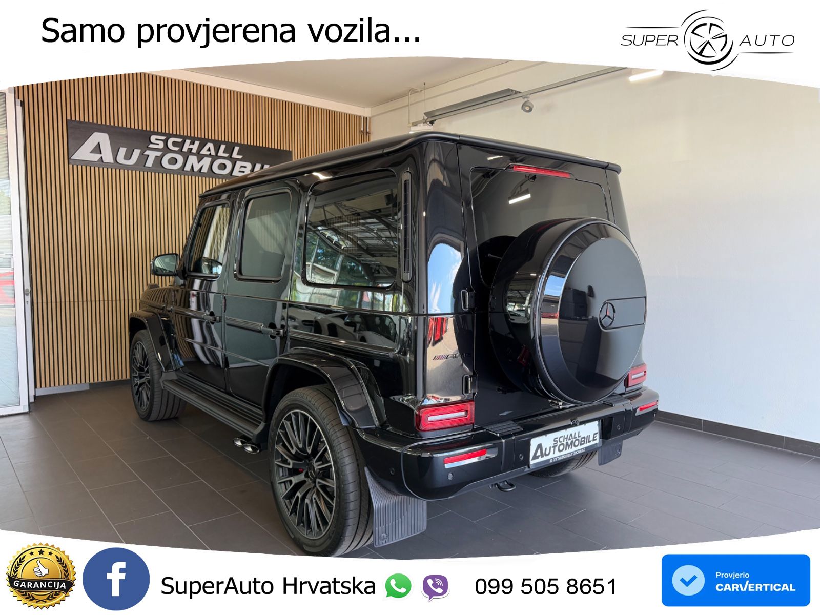 Mercedes AMG G 63 Long V8 (585 KS) 4MATIC 9G-TRONIC AMG SPEEDSHIFT TCT LED+GR SJED+ACC